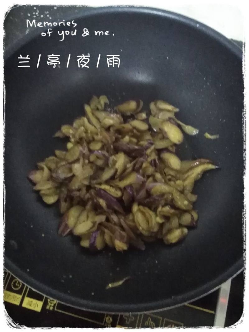 茄子素炒的做法步骤：6