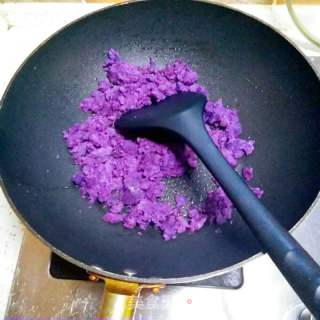 紫薯馅的做法步骤：2