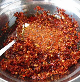 自制辣椒油的做法步骤：6