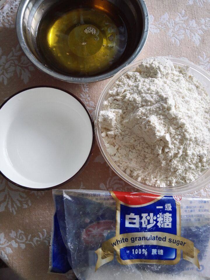 抹茶酥饼的做法步骤：2