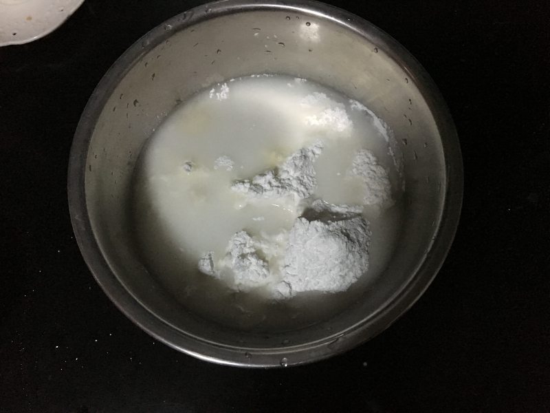 加了雪媚娘的蛋黄酥的做法步骤：3