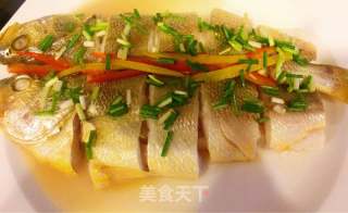 豆腐蒸黄鱼的做法步骤：13