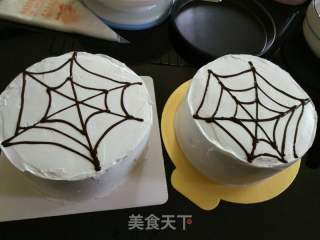 蜘蛛侠生日蛋糕的做法步骤：13