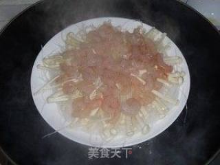 家常快手菜——金针粉丝蒸虾的做法步骤：8