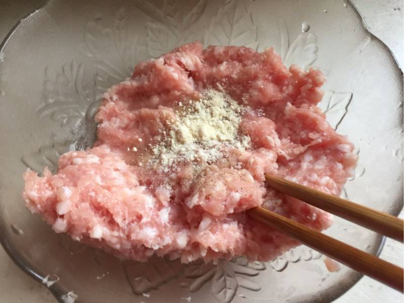 磷虾肉酿花菇的做法步骤：6