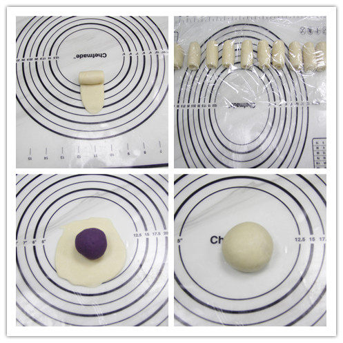 紫薯蝴蝶酥的做法步骤：5