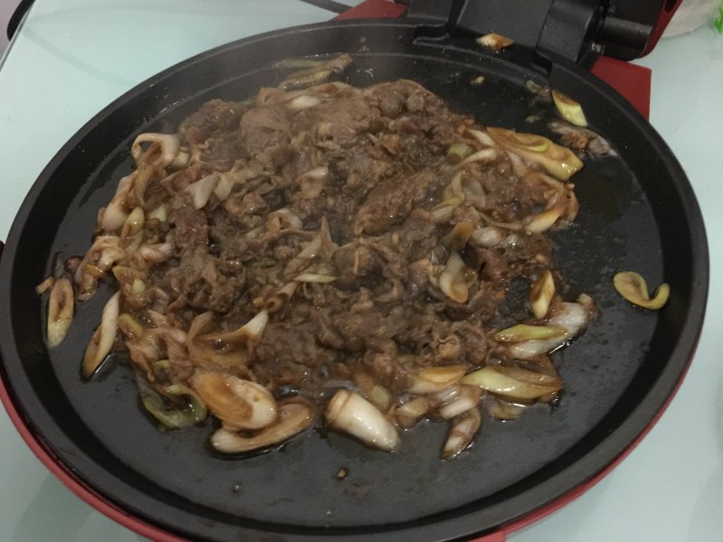 烧饼夹牛肉的做法步骤：18