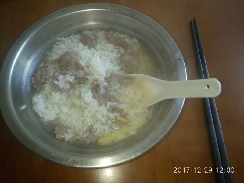 牛肉稀饭的做法步骤：12