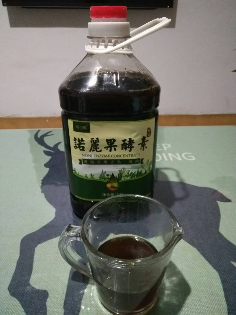 酸奶诺丽果酵素配的做法步骤：1