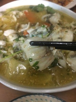 家常菜（酸萝卜）泡菜鱼片 超美味！！的做法步骤：5