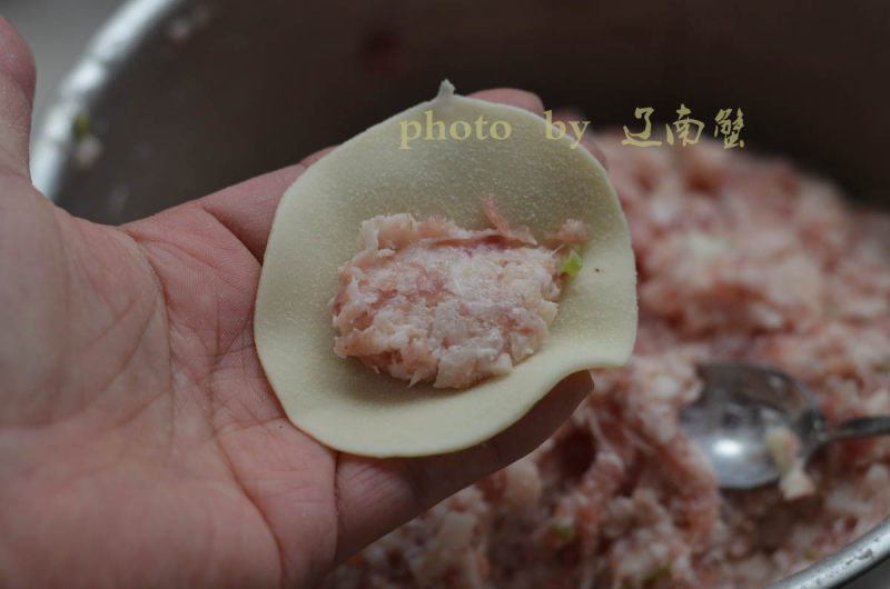 莲藕肉饺子，口感超级棒的饺子的做法步骤：10