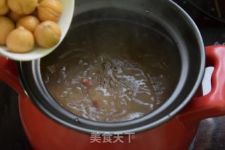 栗子香菇红豆鸡汤的做法步骤：7