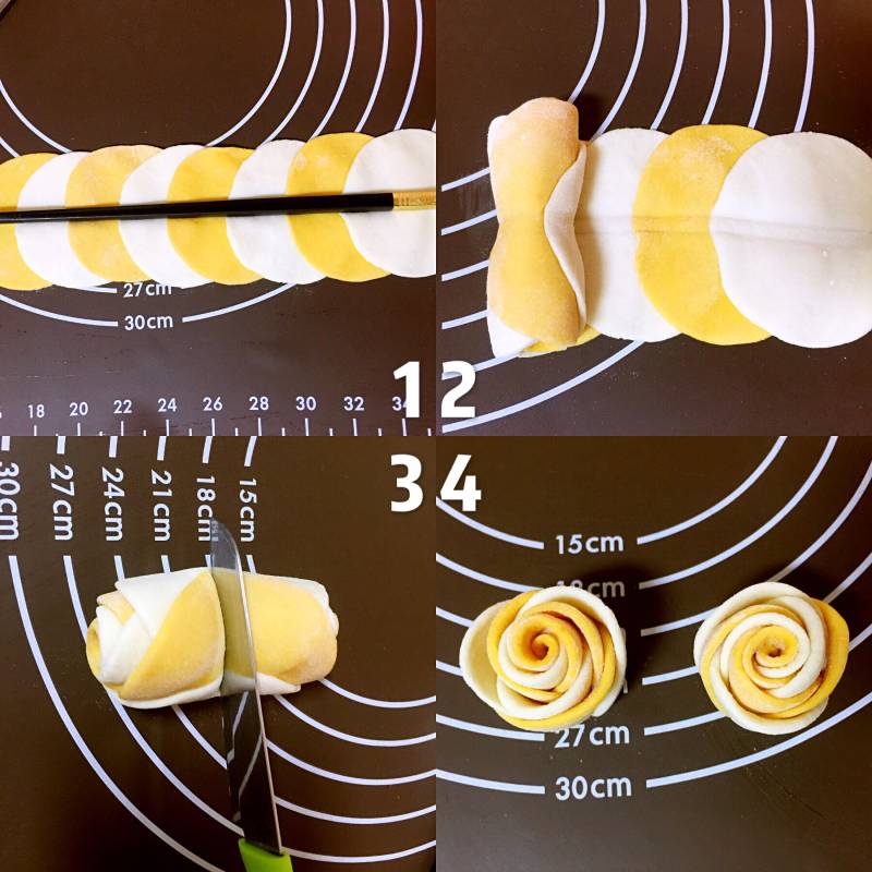 花样馒头的做法步骤：4