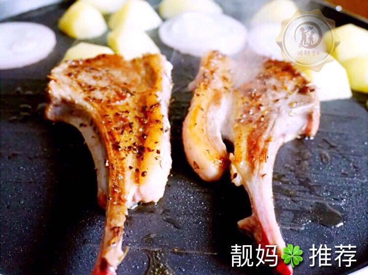 年夜饭分享【香煎羊排】的做法步骤：6