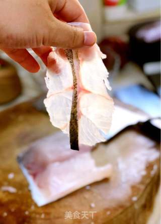 鱼羊鲜鳜鱼卷的做法步骤：8