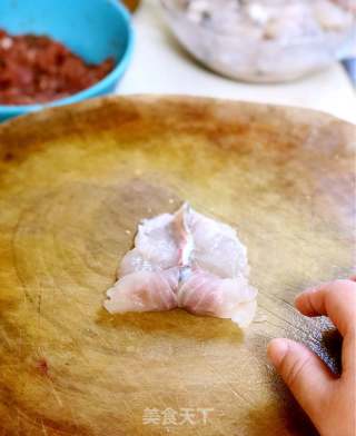 鱼羊鲜鳜鱼卷的做法步骤：11