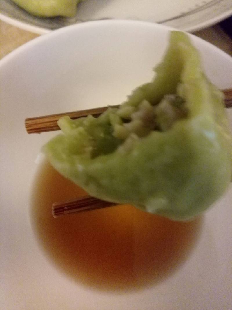 菠菜水饺的做法步骤：7