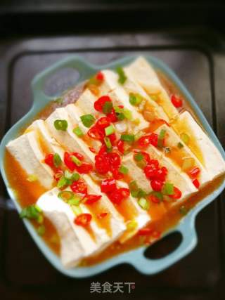 葱油豆腐的做法步骤：10