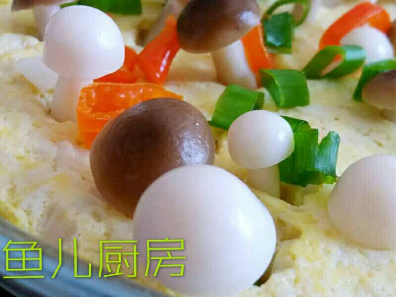 鸡蛋豆腐双菇羹──“鱼儿厨房”私房菜的做法步骤：13