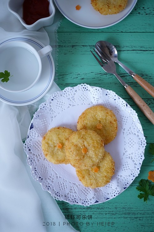 磷虾可乐饼的做法步骤：16