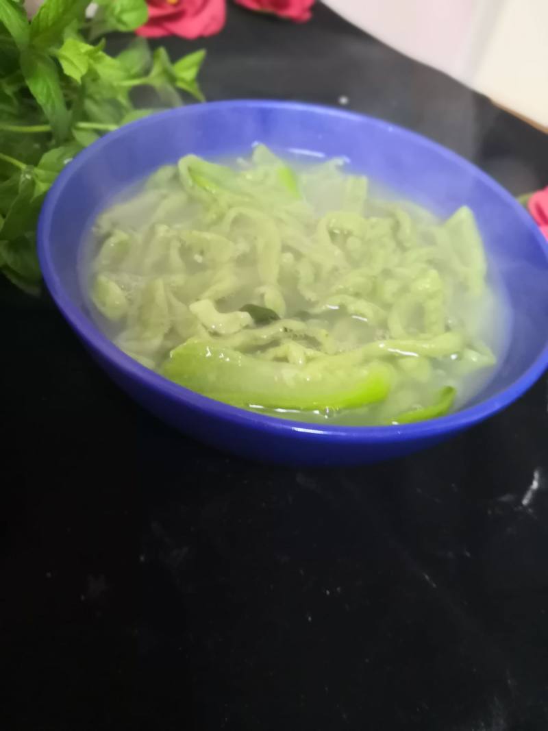 菠菜面条的做法步骤：7