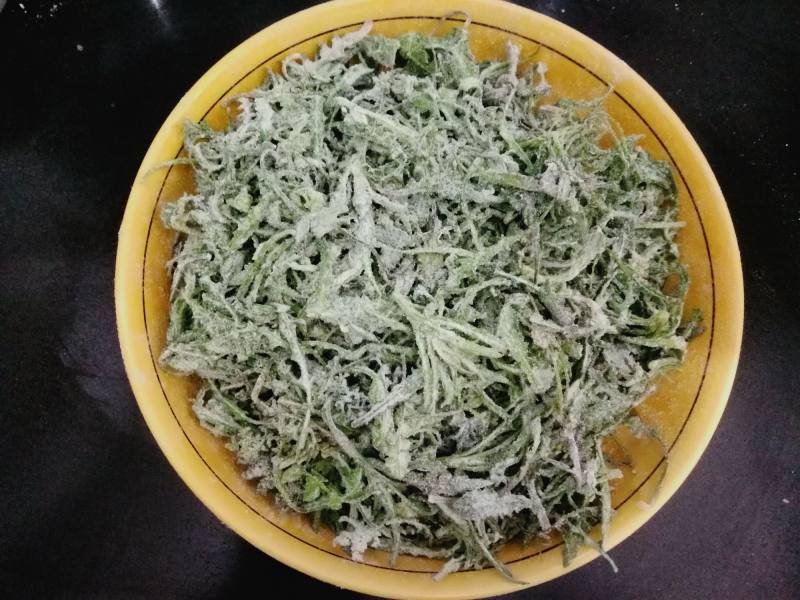 野菜拼蒸的做法步骤：4