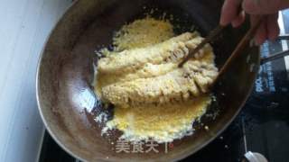 鸭黄玉米鱼的做法步骤：16