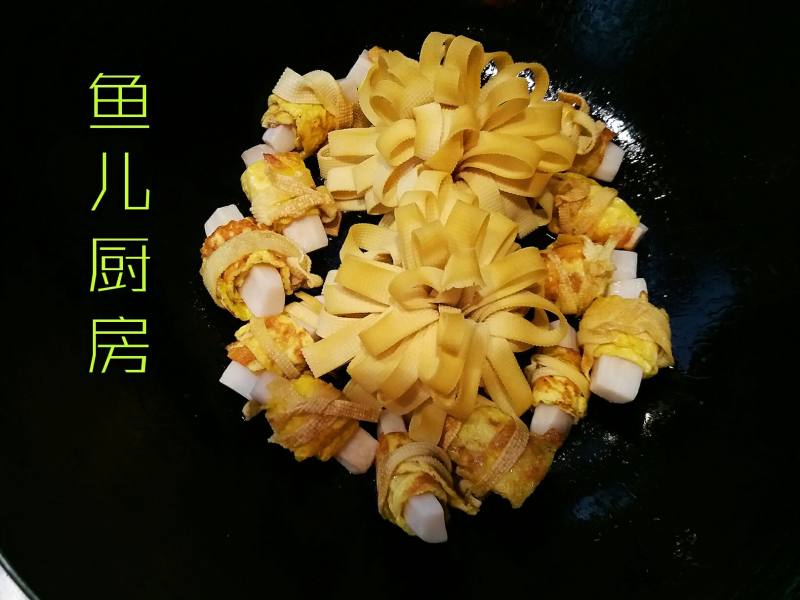 菊花素排──“鱼儿厨房”私房菜的做法步骤：7