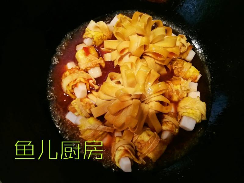 菊花素排──“鱼儿厨房”私房菜的做法步骤：8