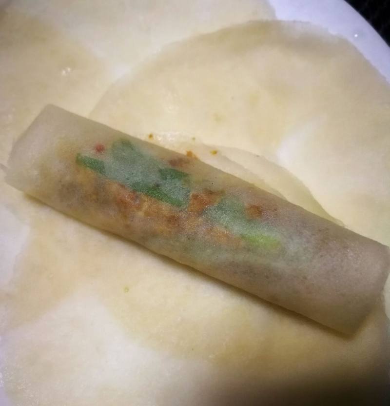 饺子皮蒸春饼的做法步骤：20