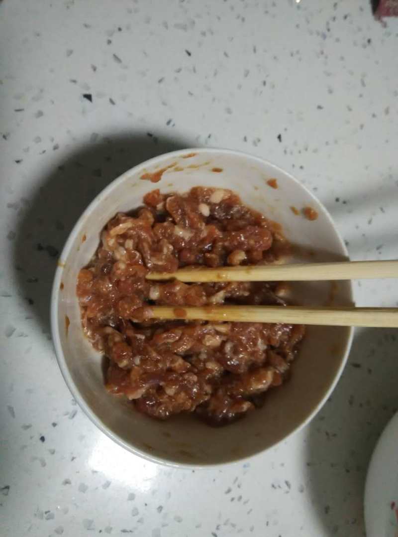 肉饼的做法步骤：2