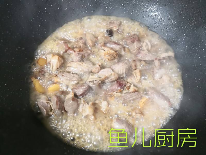 山药蛋蛋烧格子肉──“鱼儿厨房”私房菜的做法步骤：8