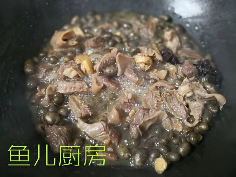 山药蛋蛋烧格子肉──“鱼儿厨房”私房菜的做法步骤：10