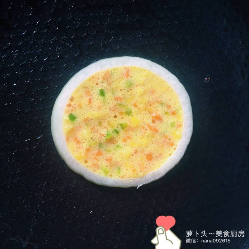 洋葱鸡蛋蔬菜饼的做法步骤：6