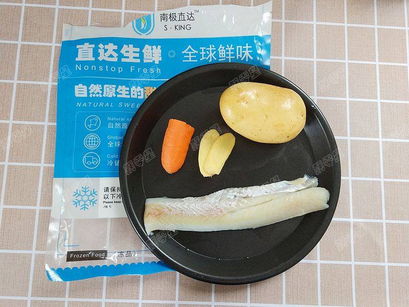 土豆鳕鱼饼的做法步骤：1