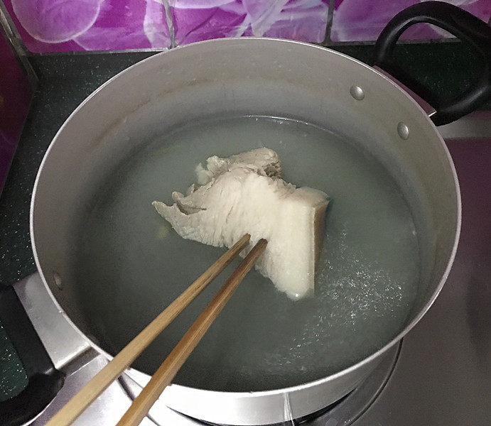 麻辣茶树菇干锅的做法步骤：5