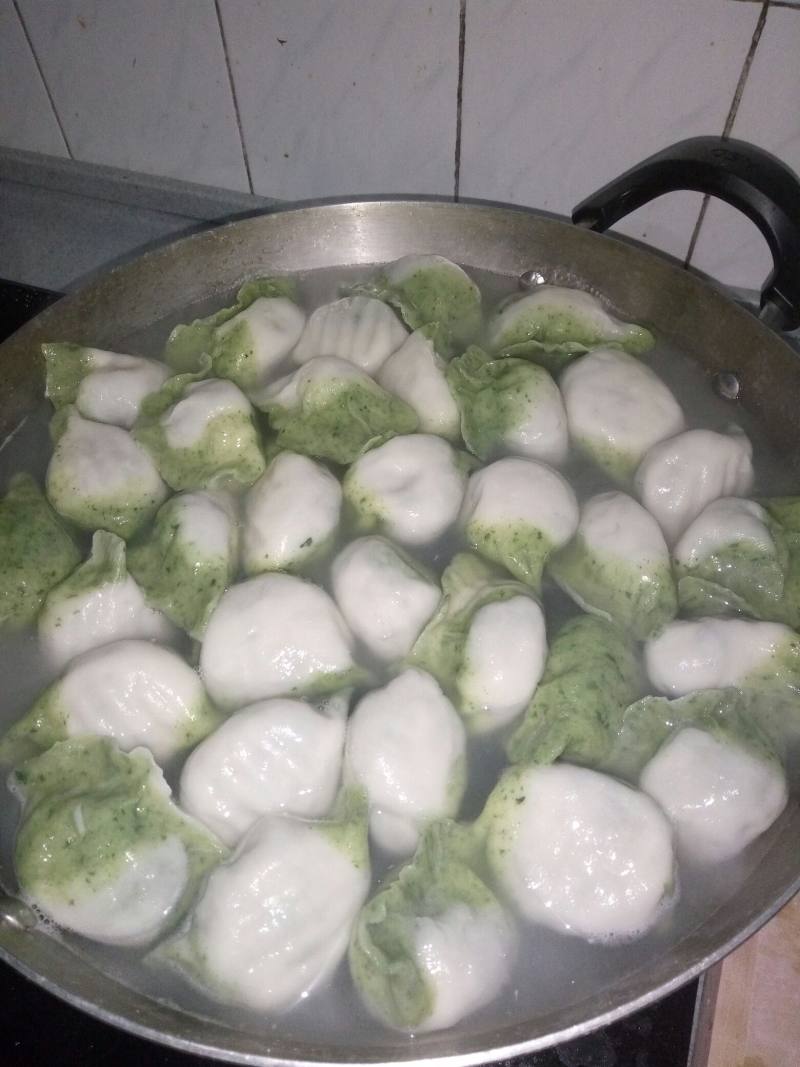 野菜之荠菜饺子的做法步骤：8