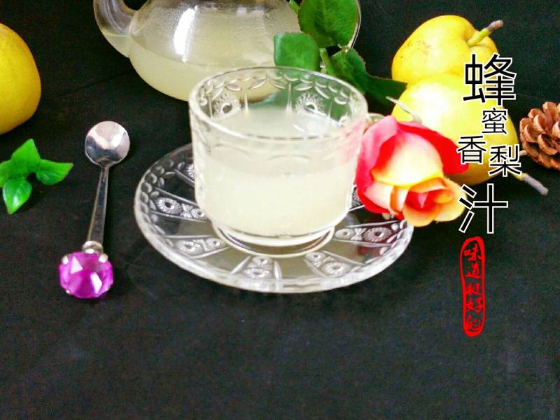 ?“夏日饮品”蜂蜜香梨汁的做法步骤：1