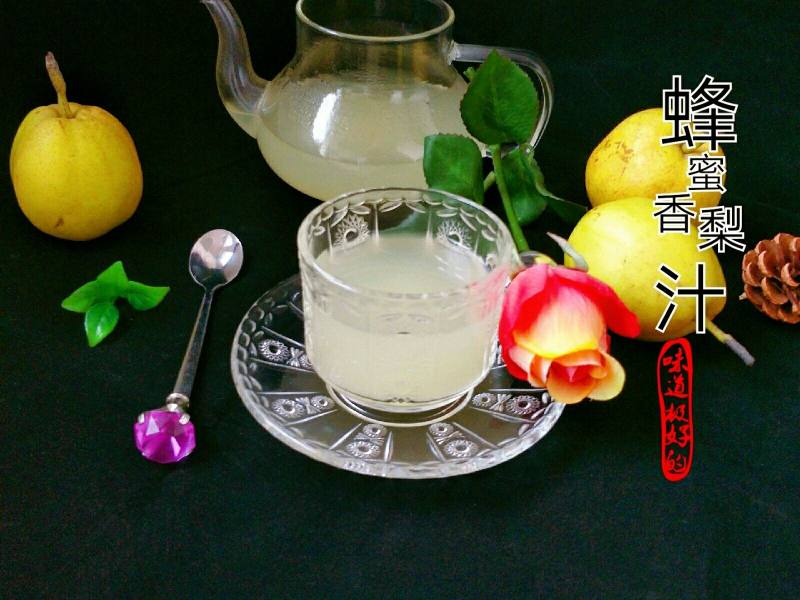 ?“夏日饮品”蜂蜜香梨汁的做法步骤：10