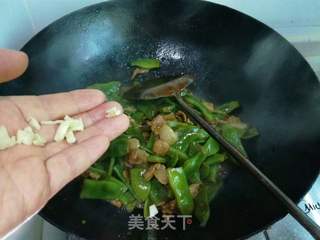 油豆角炒肉的做法步驟:11