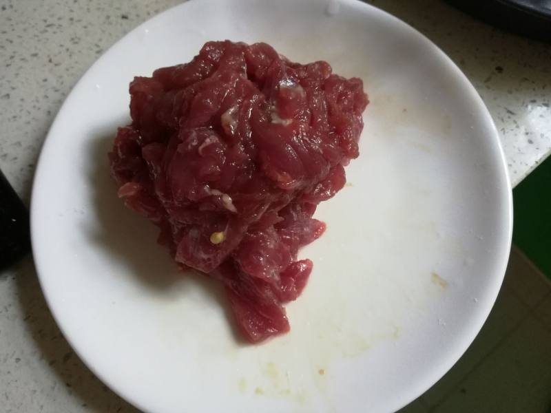 孜然牛肉片的做法步骤：6