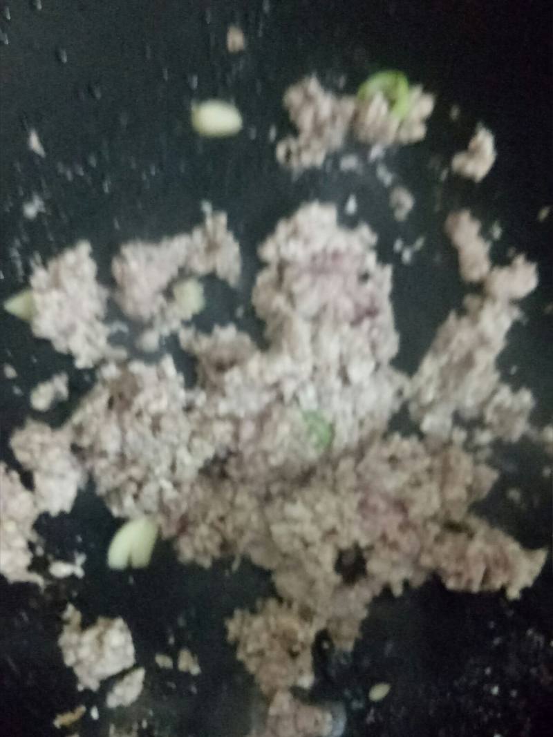 肉末豆角拌面的做法步骤：4