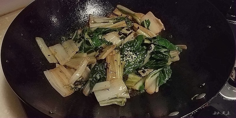 豆豉牛皮菜的做法步骤：7