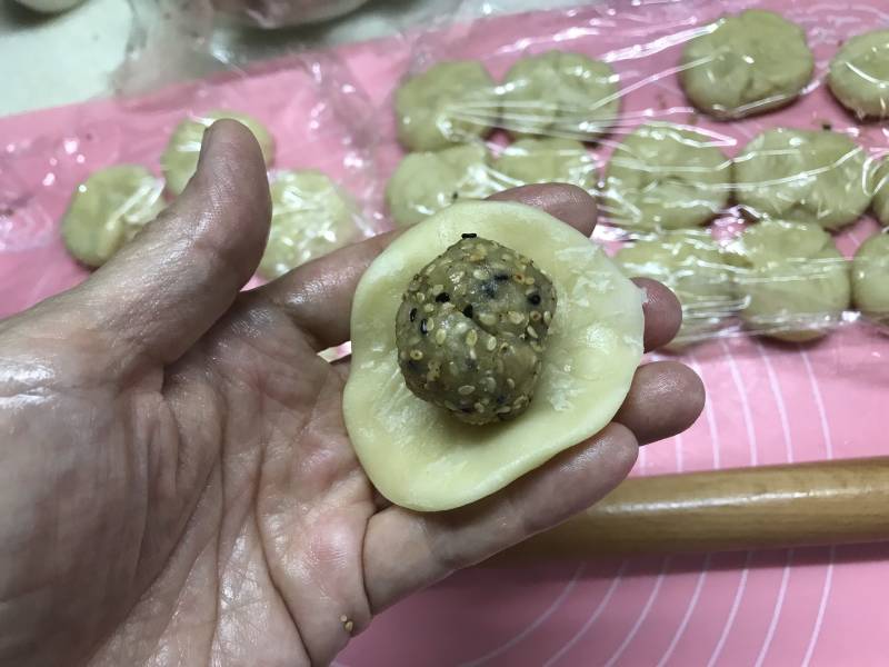 牛舌饼的做法步骤：14