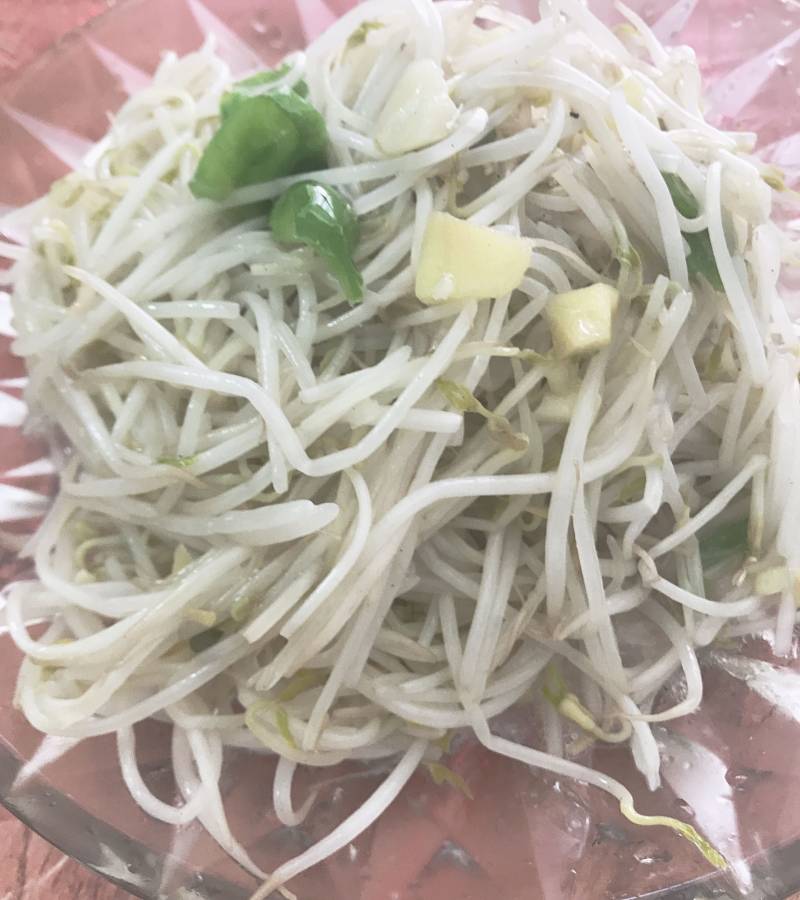 蒜香豆芽菜的做法步骤：5