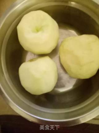 百香果味苹果酱的做法步骤：2