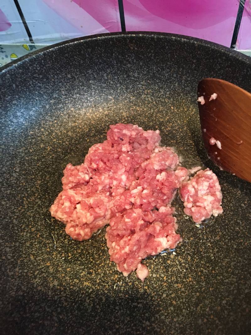 肉末蒸内脂豆腐的做法步骤：3