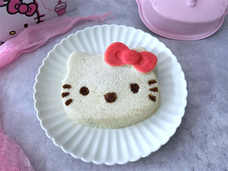 Hellokitty米蛋糕 的做法步骤：13