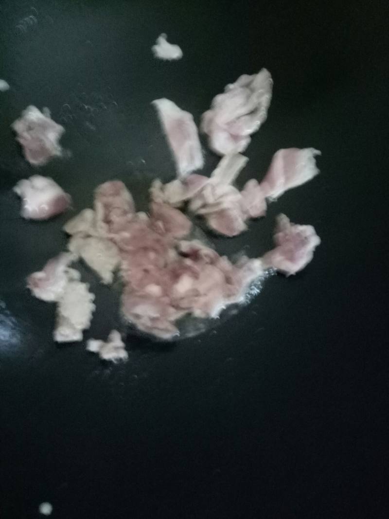 洋葱豆腐炒肉的做法步骤：4