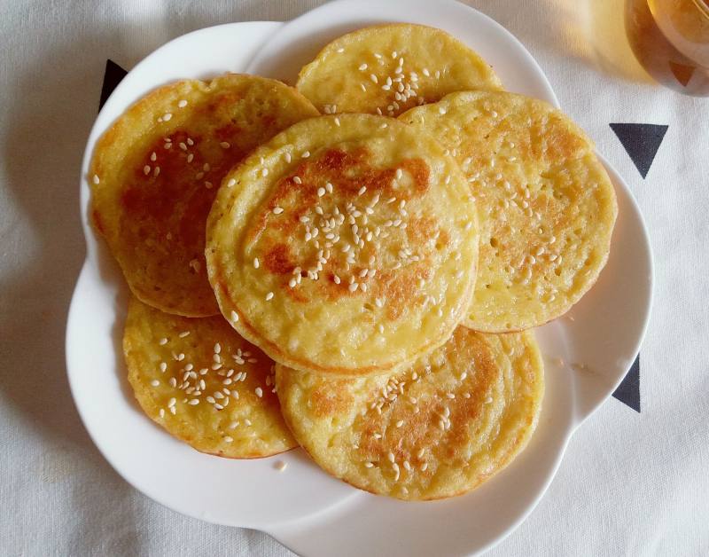 黄金玉米饼的做法步骤：10